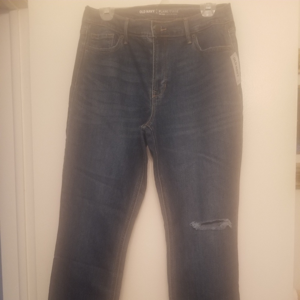 Old Navy Distressed Tall Length Jeans